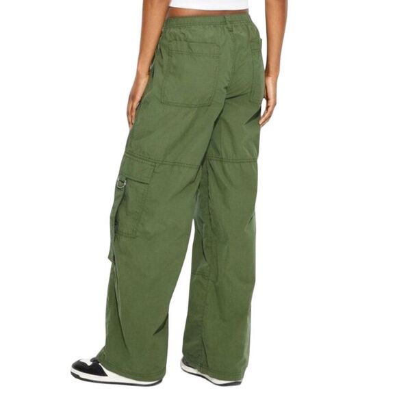 Wild Fable Mid-Rise Barrel Cargo Pants - Olive Green - Size XS - Picture 5 of 7